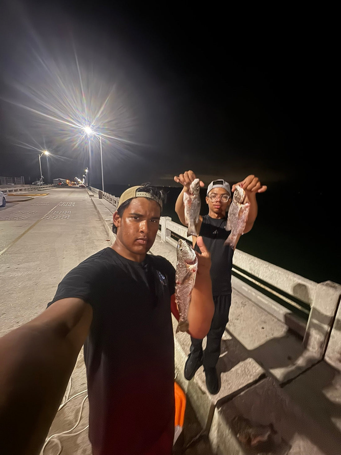 After Dark on the Skyway Pier: A Late-Night Fishing Adventure