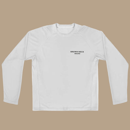 Brown Neck Brand Original Non Hooded Fishing Shirt