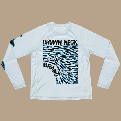 Shark and Minnows Non Hooded Fishing Shirt