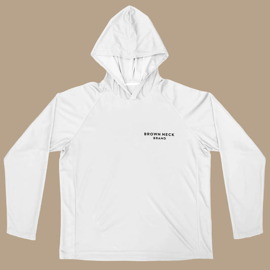 Brown Neck Brand Original Hooded Fishing Shirt