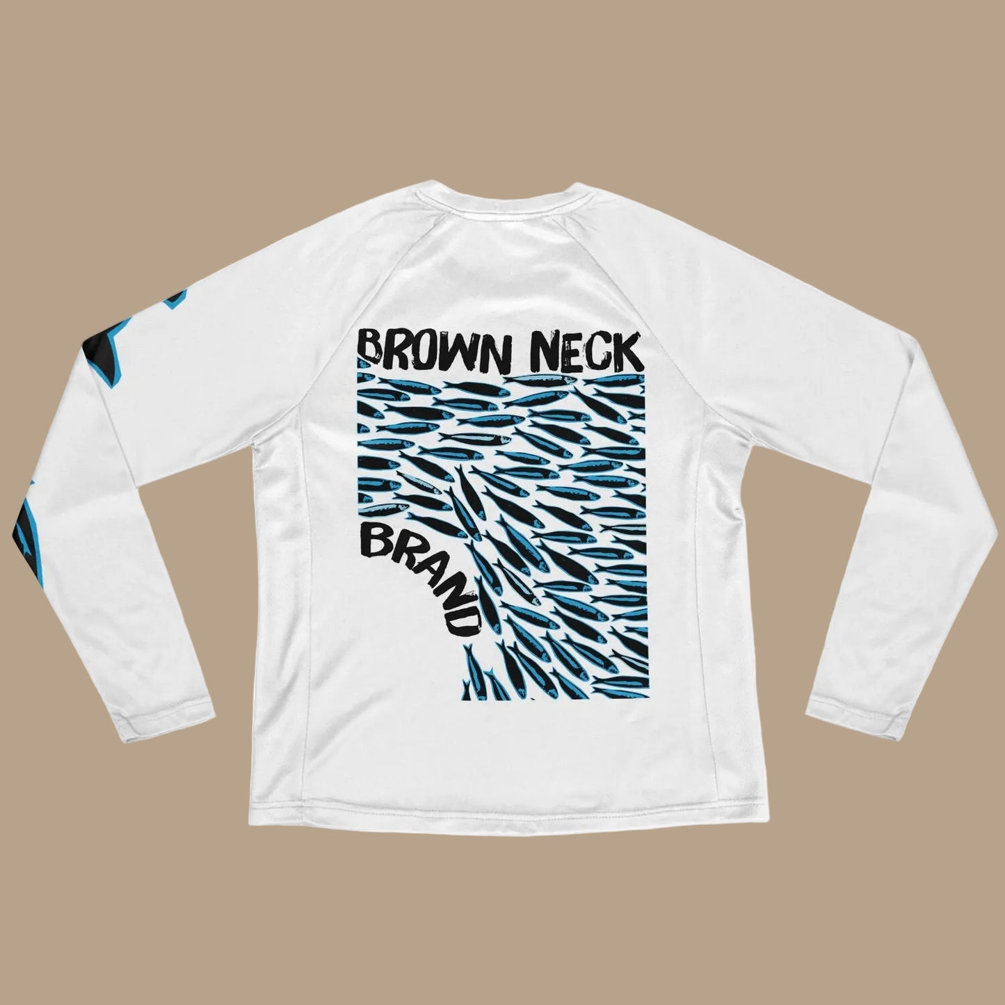 Shark and Minnows Non Hooded Fishing Shirt